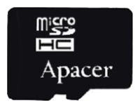 Карты памяти - Apacer microSDHC Card Class 2 4GB