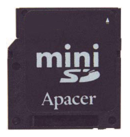 Карты памяти - Apacer Mini-SD Memory Card 1GB