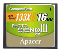 Карты памяти - Apacer Photo Steno Pro III CF 133X 16GB