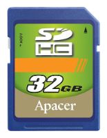 Карты памяти - Apacer SDHC 32Gb Class 2