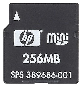 Карты памяти - HP Mini SD 256Mb