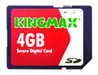 Карты памяти - Kingmax 4GB Secure Digital Card