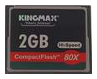 Карты памяти - Kingmax CompactFlash 80X 2GB