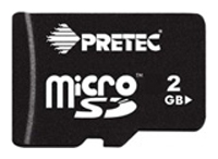 Карты памяти - Pretec microSD 2GB