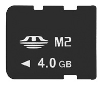 Карты памяти - QUMO MemoryStick Micro M2 4GB