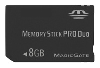 Карты памяти - QUMO MemoryStick PRO Duo 8Gb