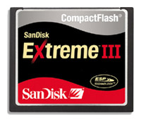 Карты памяти - Sandisk 2GB Extreme III CompactFlash