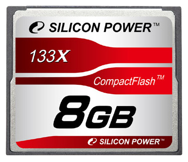 Карты памяти - Silicon Power 133X Professional Compact Flash Card 8GB