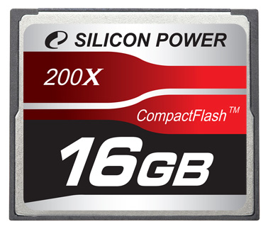 Карты памяти - Silicon Power 200X Professional Compact Flash Card 16GB