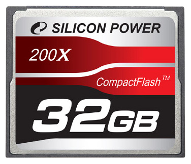 Карты памяти - Silicon Power 200X Professional Compact Flash Card 32GB