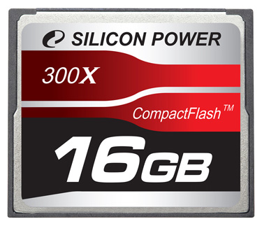 Карты памяти - Silicon Power 300X Professional Compact Flash Card 16GB