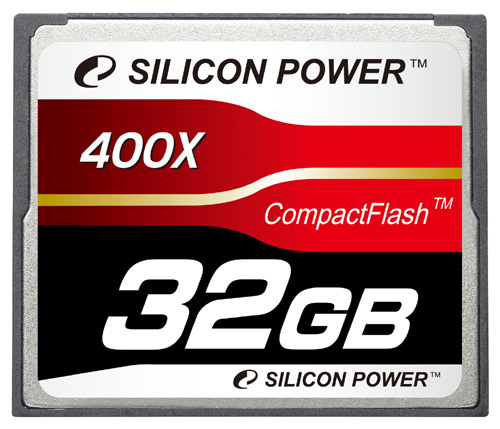Карты памяти - Silicon Power 400X Professional Compact Flash Card 32GB