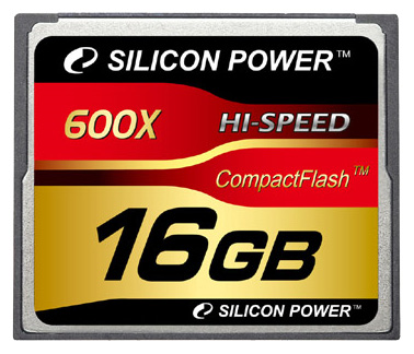 Карты памяти - Silicon Power 600X Professional Compact Flash Card 16GB