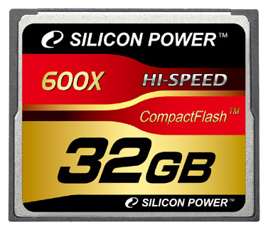 Карты памяти - Silicon Power 600X Professional Compact Flash Card 32GB