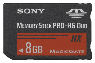 Карты памяти - Sony MS-HX8G