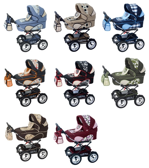 Stroller B&E Maxima Twin (2 в 1)