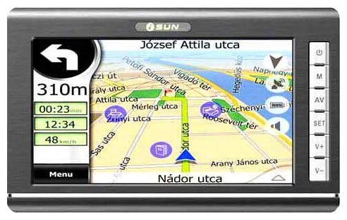 GPS-навигаторы - iSUN 7002
