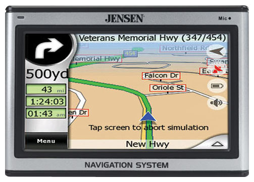 GPS-навигаторы - Jensen NVX430BT