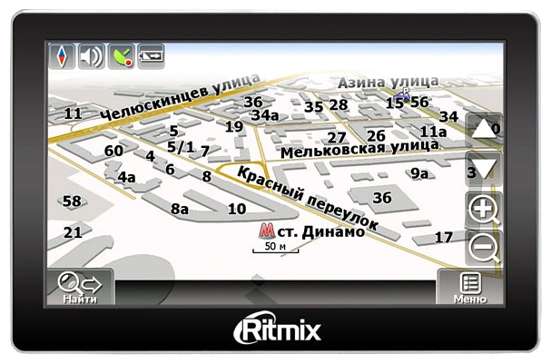 GPS-навигаторы - Ritmix RGP-585