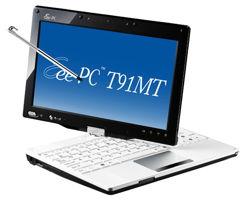 Asus Eee PC T91MT (Atom Z520 1330 Mhz/8.9