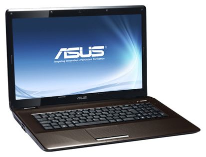 Asus K72DR (Turion II P520 2300 Mhz/17.3