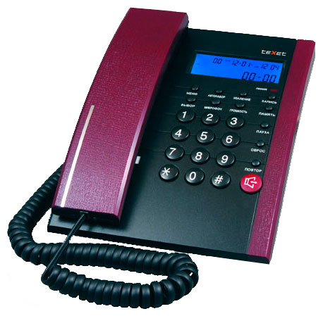 Проводные телефоны - Texet TX-208M