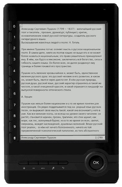 Устройства чтения книг - Ritmix RBK-500