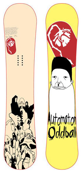 Сноуборды - Automaton Oddball (08-09)
