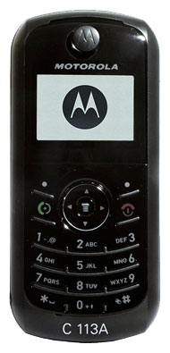 Телефоны GSM - Motorola C113A