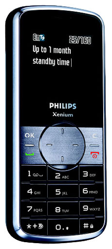 Телефоны GSM - Philips Xenium 9@9f
