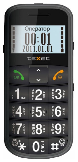 Телефоны GSM - Texet TM-B110