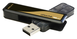 USB Flash drive - PNY Attache Capless 16GB