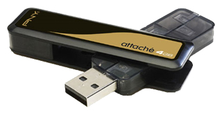 USB Flash drive - PNY Attache Capless 4GB