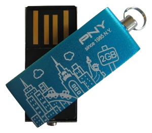 USB Flash drive - PNY Micro Attache City Series 2GB