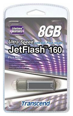 USB Flash drive - Transcend JetFlash 160 8Gb