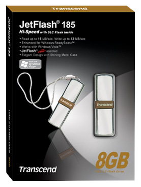 USB Flash drive - Transcend JetFlash 185 8Gb