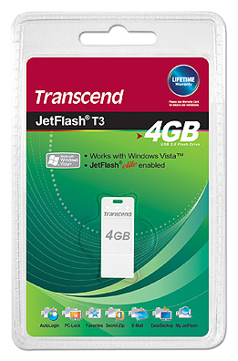 USB Flash drive - Transcend JetFlash T3 4Gb