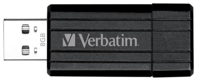 USB Flash drive - Verbatim Store 'n' Go PinStripe 8GB