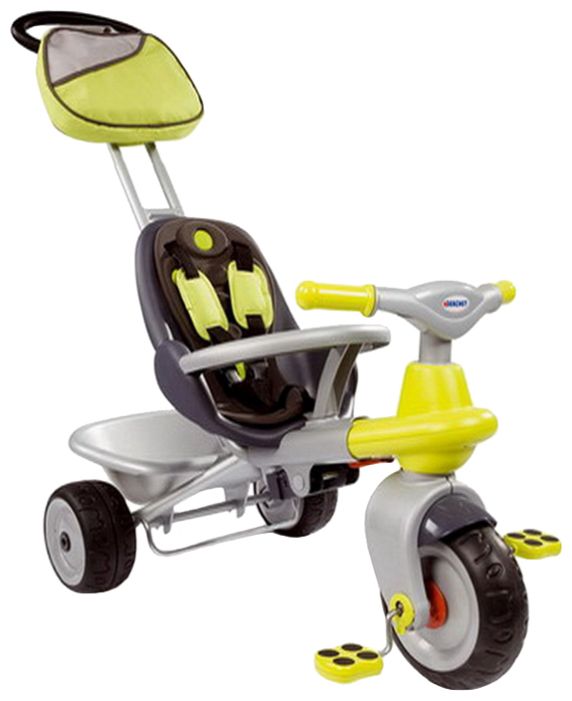 Велосипеды для малышей - SMOBY 414007 Baby Too Cocooning Grey-Green